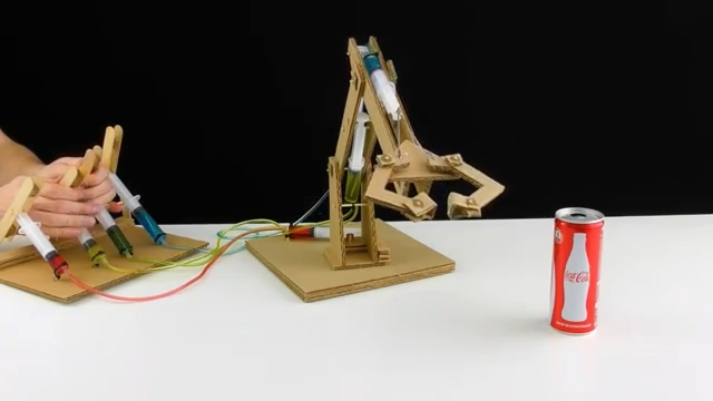آموزش-ربات-هیدرولیک-بازو-بازوی-هیدرولیکی-کاردستی-دست-سازه